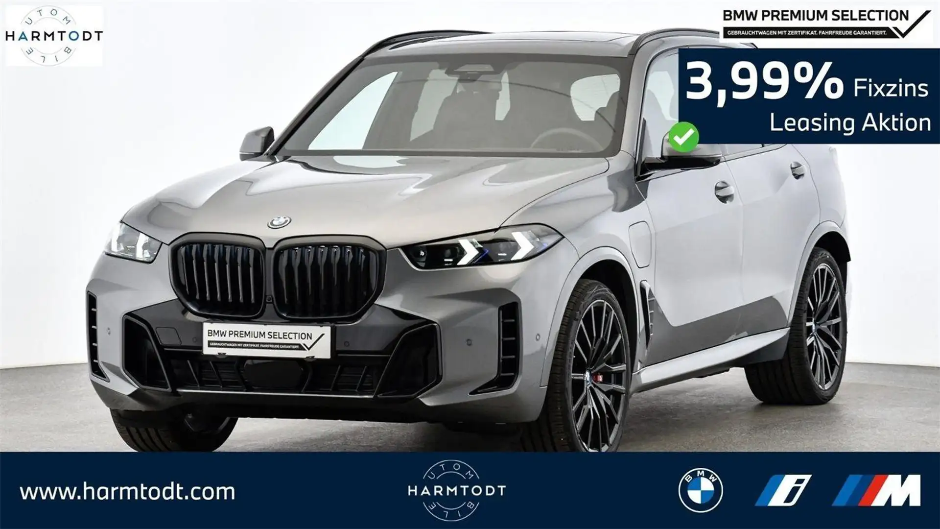 BMW X5 xDrive50e Grijs - 1