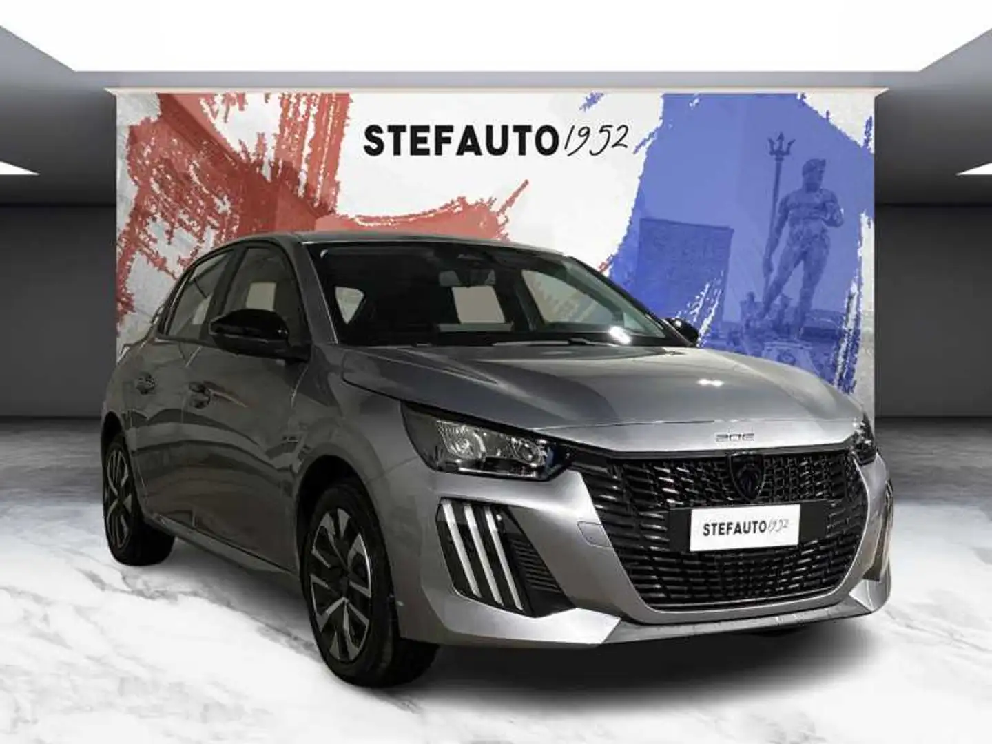 Peugeot 208 1.2 hybrid Style 100cv e-dcs 6 Grijs - 1