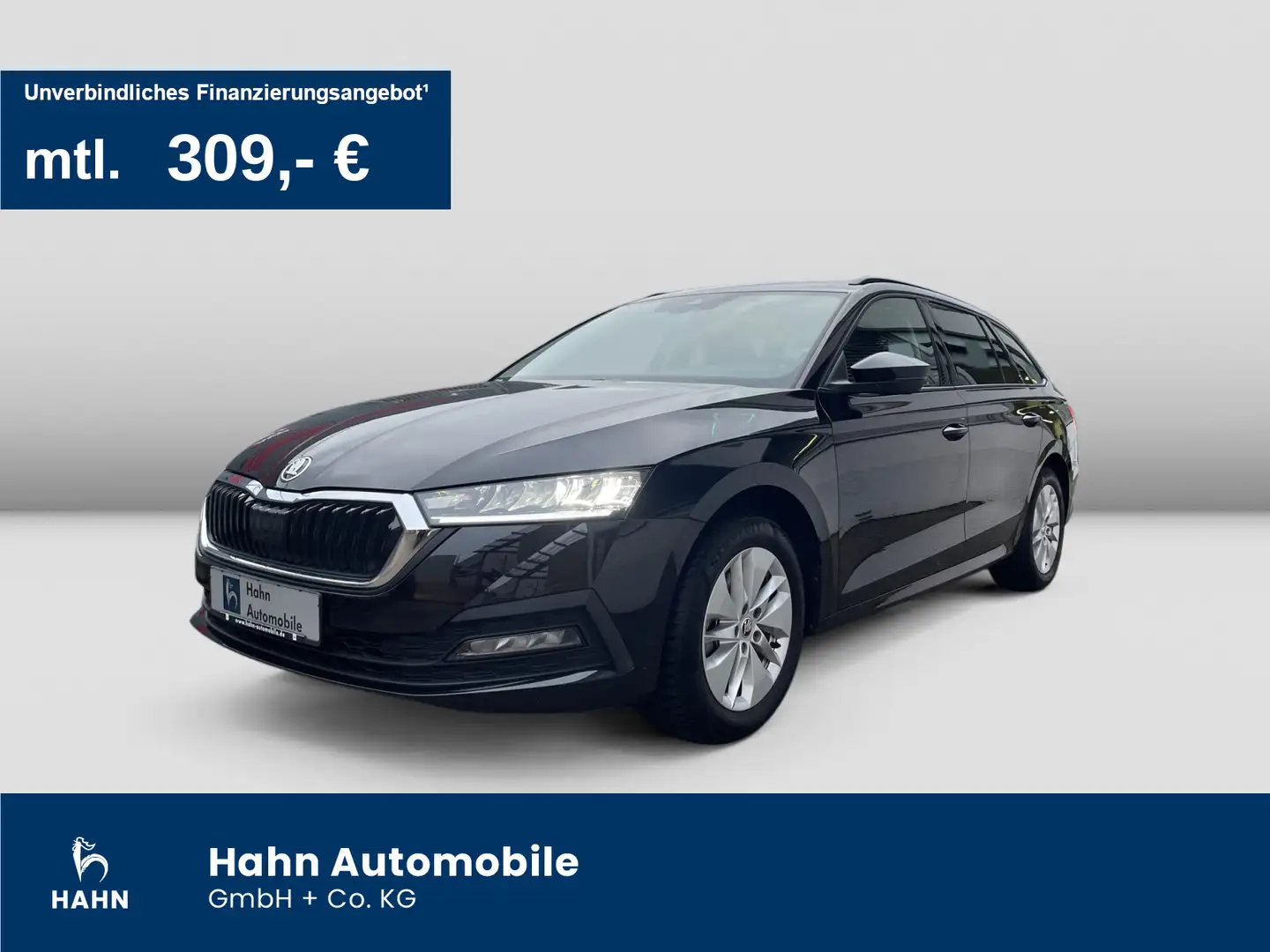 Skoda Octavia Combi 1.0 eTSI Ambition DSG AHK Kamera Schwarz - 1