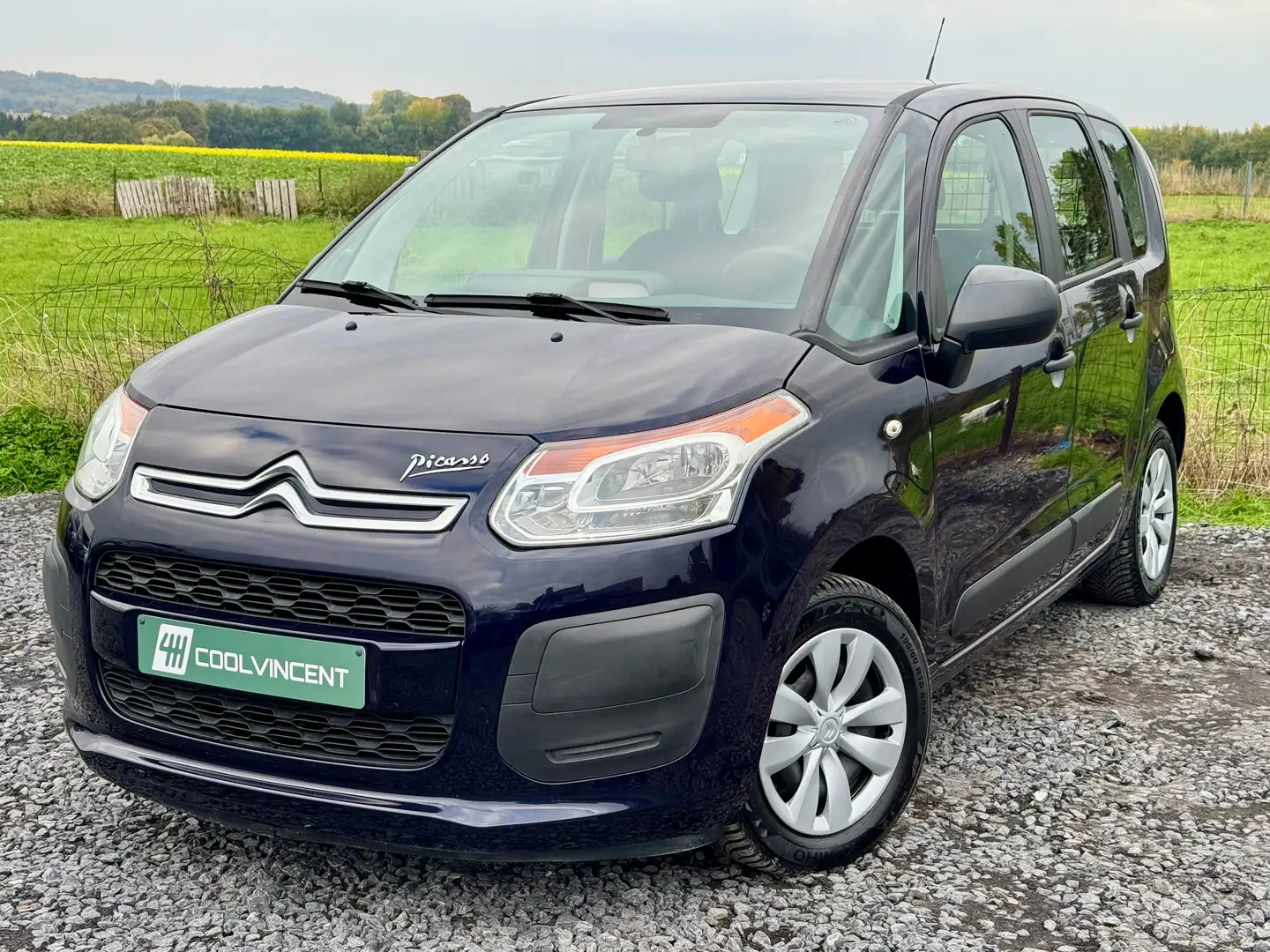 Citroen C3 Picasso 1.6HDi PRET A IMMATRICULER / GEKEURD VOOR VERKOOP Zwart - 1