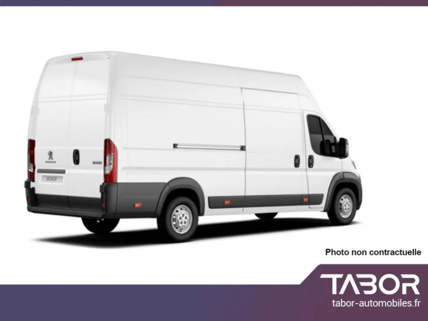Peugeot Boxer 435 165 L4H2 270° PDC reg roue ds Blanc - 2