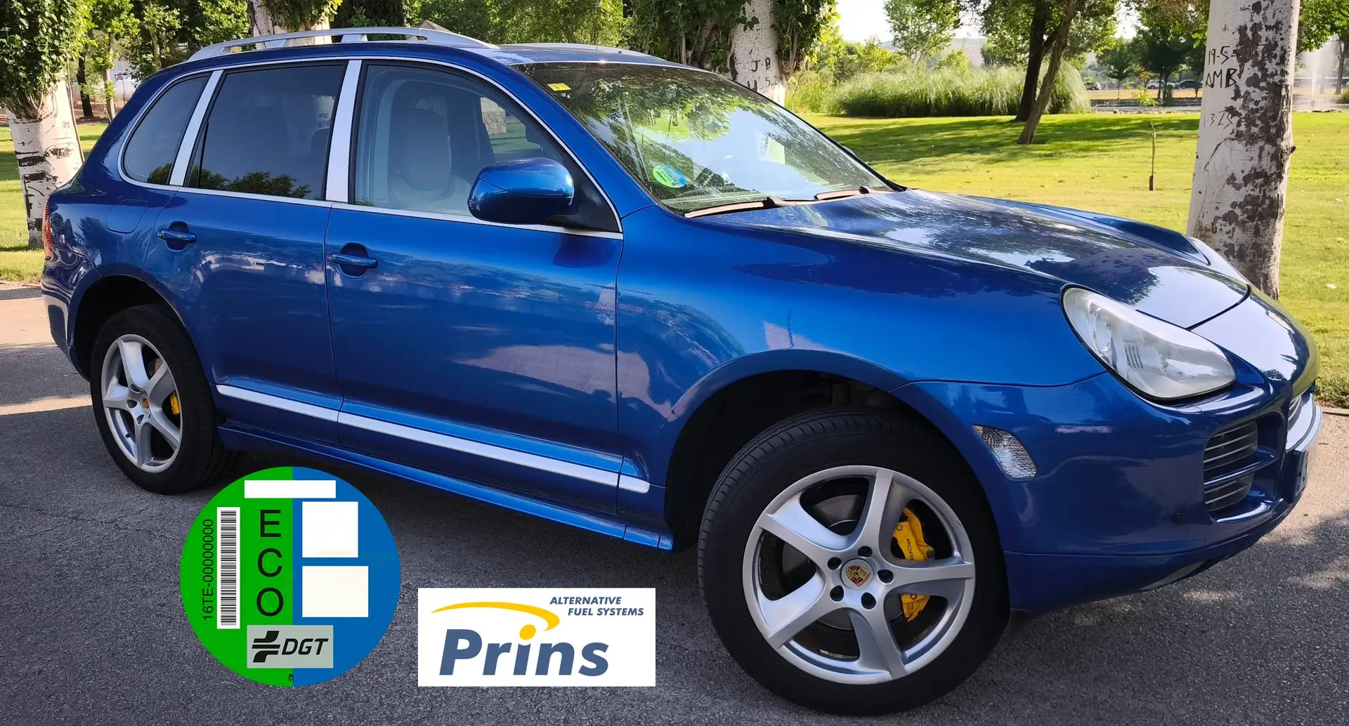 Porsche Cayenne S 340cv Aut GLP Azul - 1