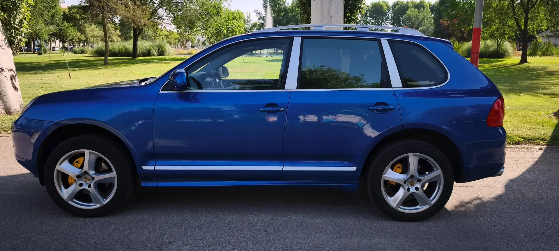 Porsche Cayenne S 340cv Aut GLP Azul - 2