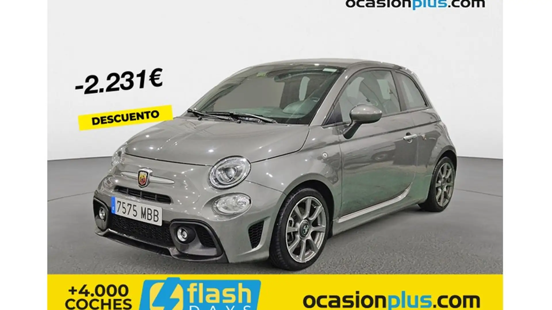 Abarth 595 1.4T JET TURISMO 160 Gris - 1