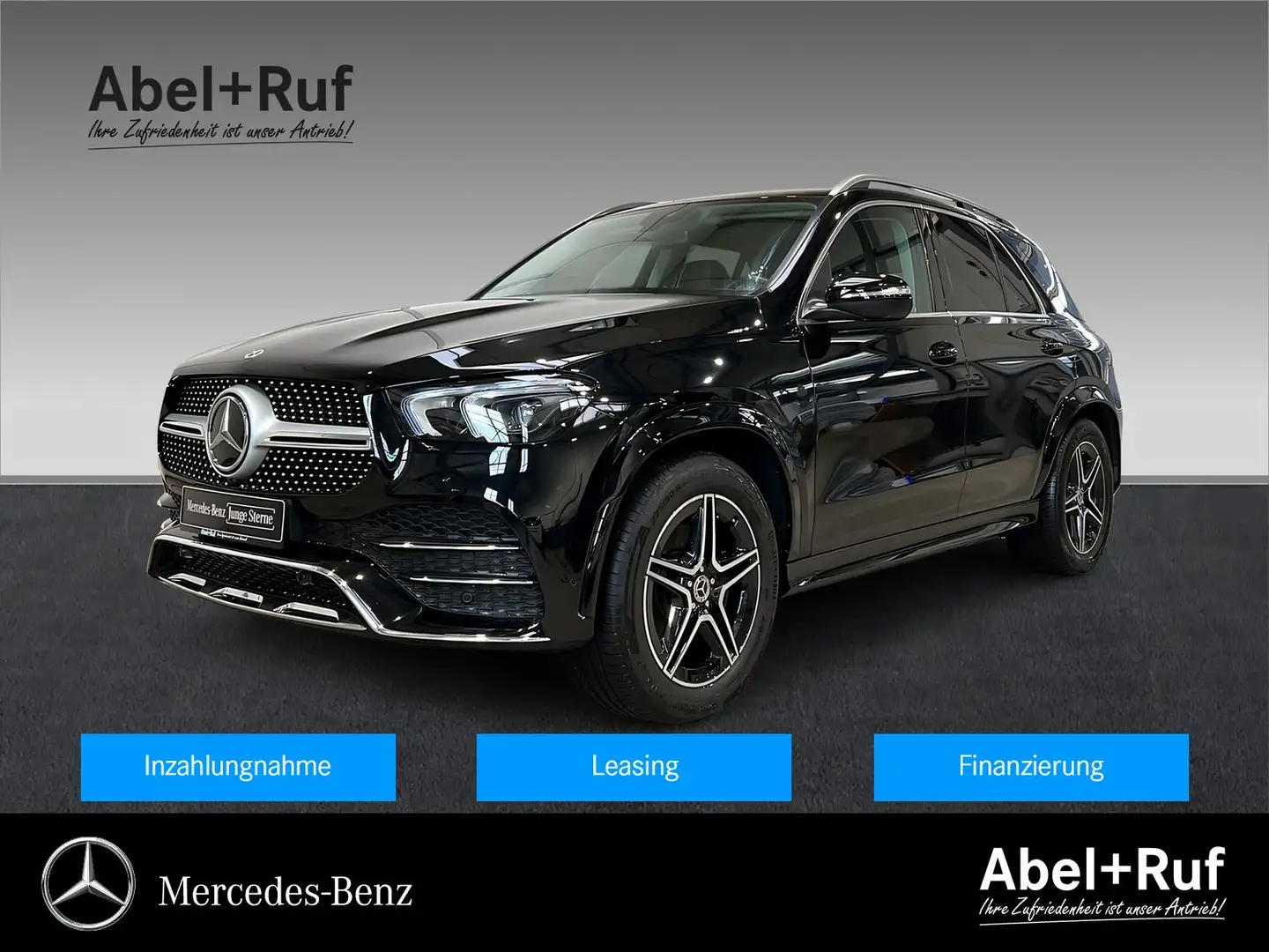 Mercedes-Benz GLE 350 d AMG LED+AHK+360°Kamera+MBUX+DAB+SHZ Noir - 1