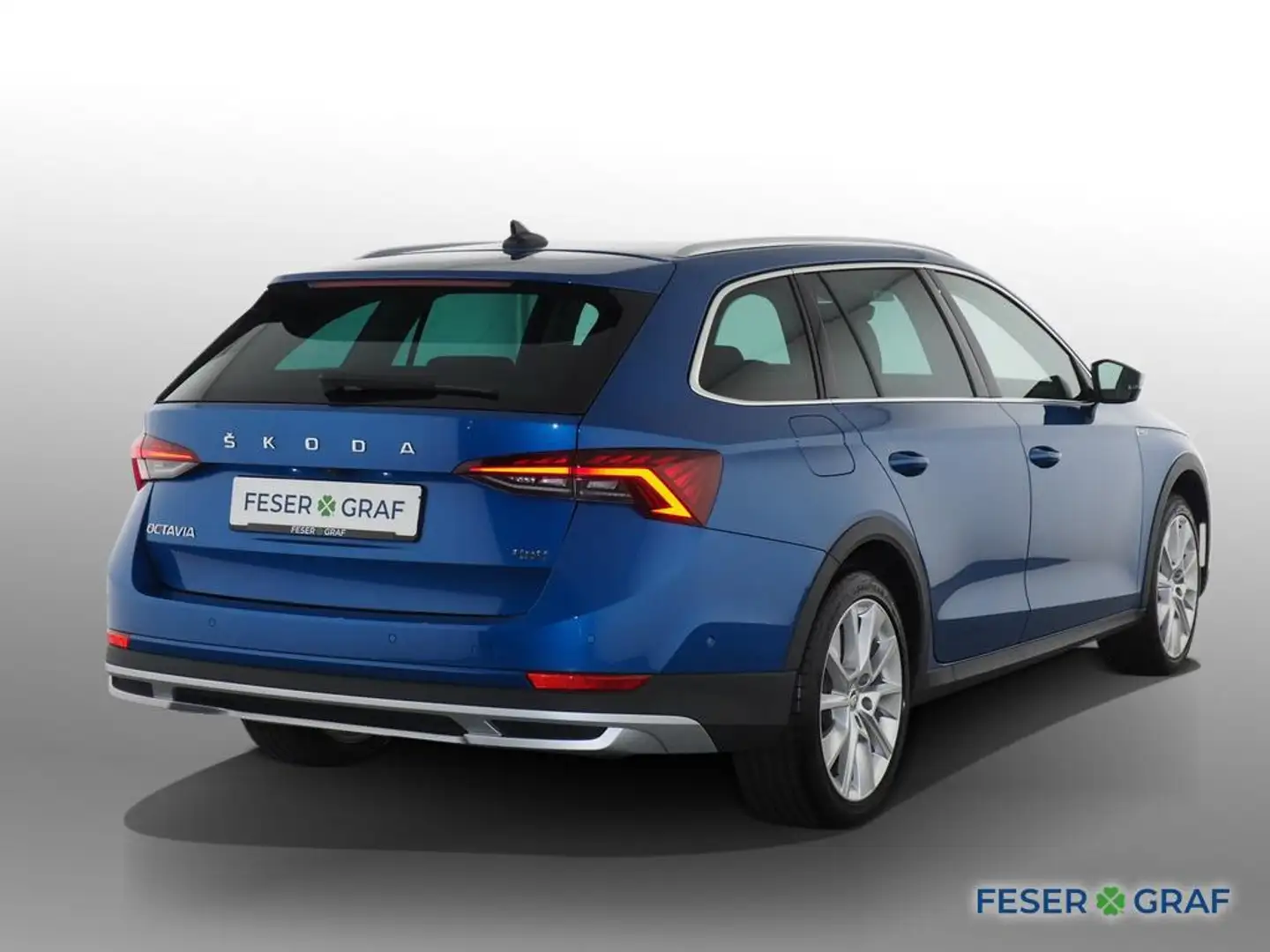 Skoda Octavia Combi Scout 2.0 TDI First Edition 4x4 Blau - 2