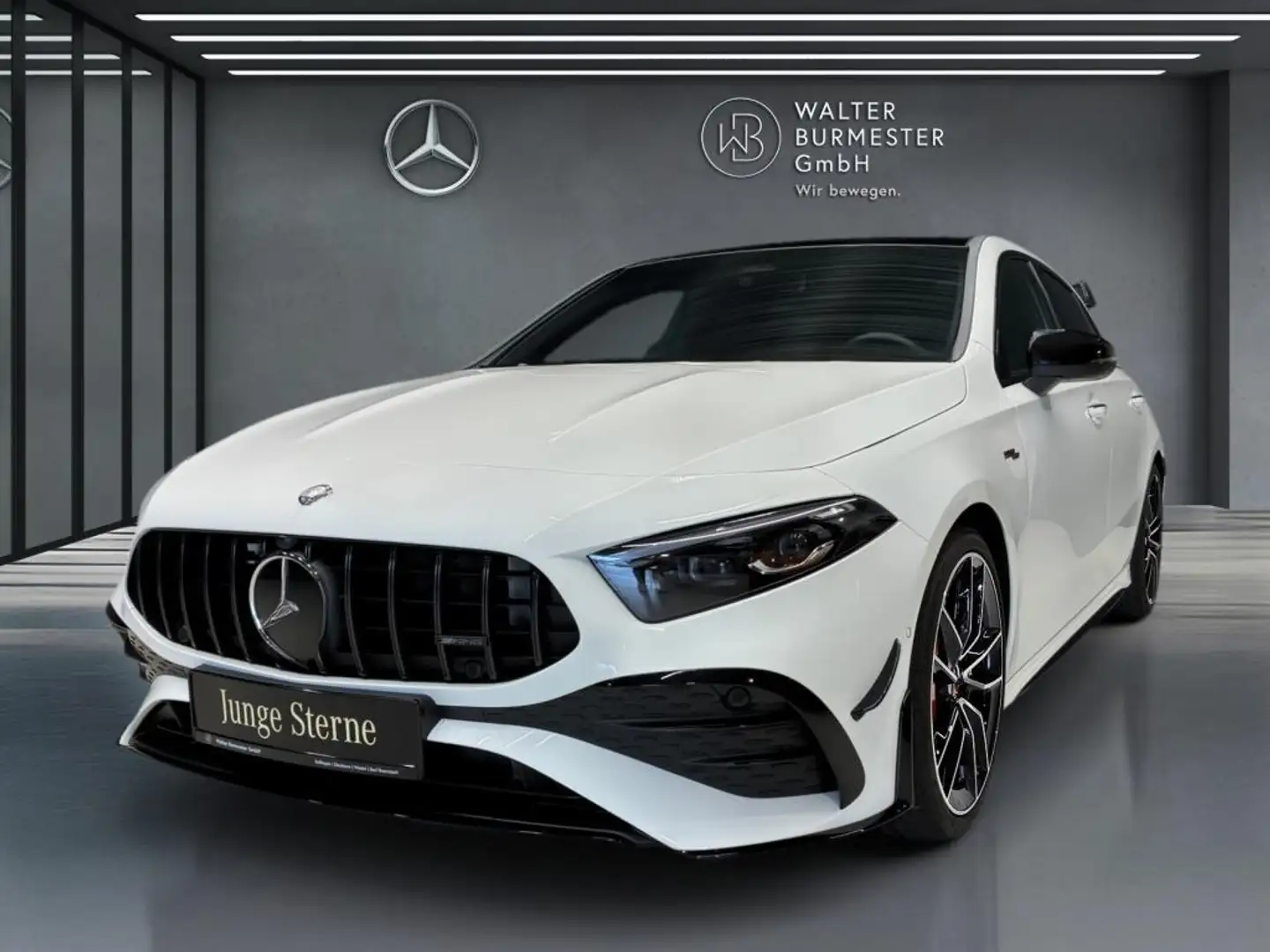 Mercedes-Benz A 35 AMG AMG A 35 4M +PANO+KAMERA+Ambiente+SHZ+Mbeam+PDC Blanc - 2