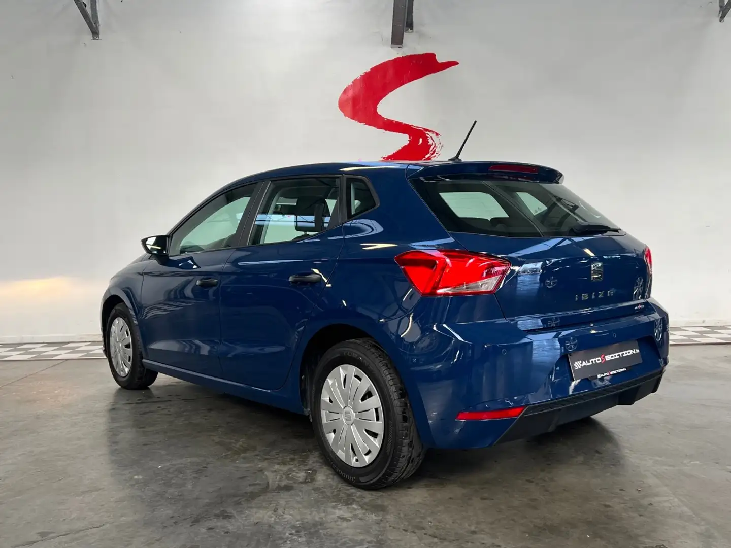 SEAT Ibiza 1.0i (1ÈRE MAIN) Blauw - 2