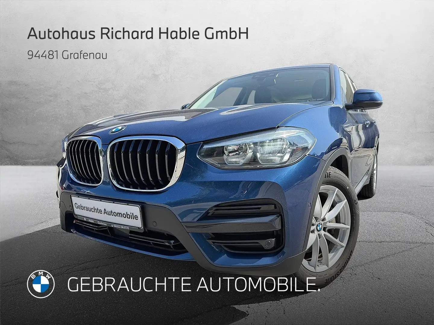 BMW X3 xDrive30e Blau - 1