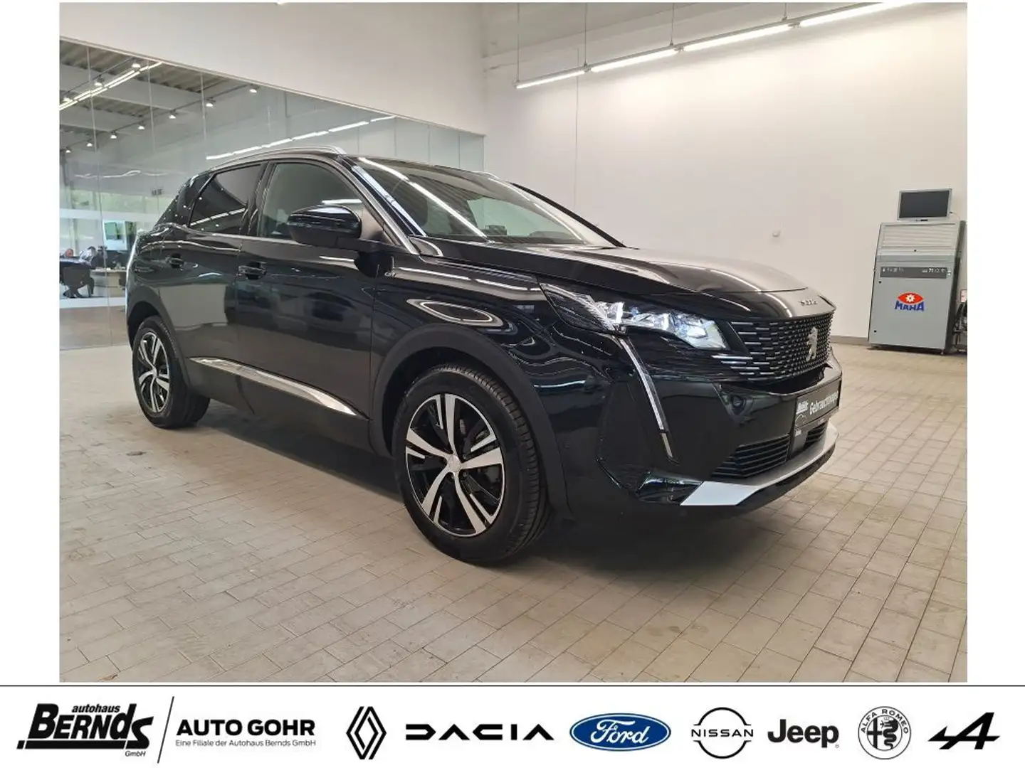 Peugeot 3008 PureTech GT AUTOM. RÜCKFAHR-KAM. KLIMAAUTO. NAVIG. Black - 2