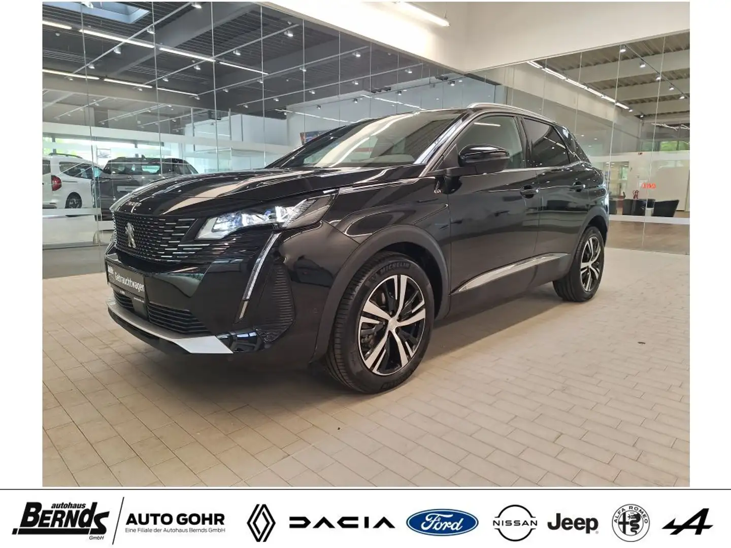 Peugeot 3008 PureTech GT AUTOM. RÜCKFAHR-KAM. KLIMAAUTO. NAVIG. Black - 1