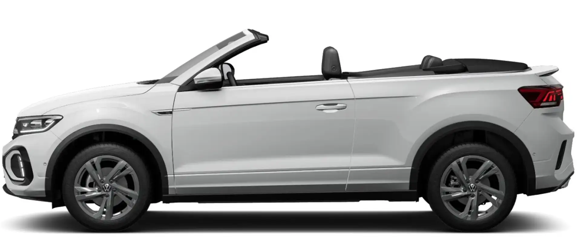 Volkswagen T-Roc Cabriolet R-Line Klima Rückfahrkamera Kurvenlicht Weiß - 2