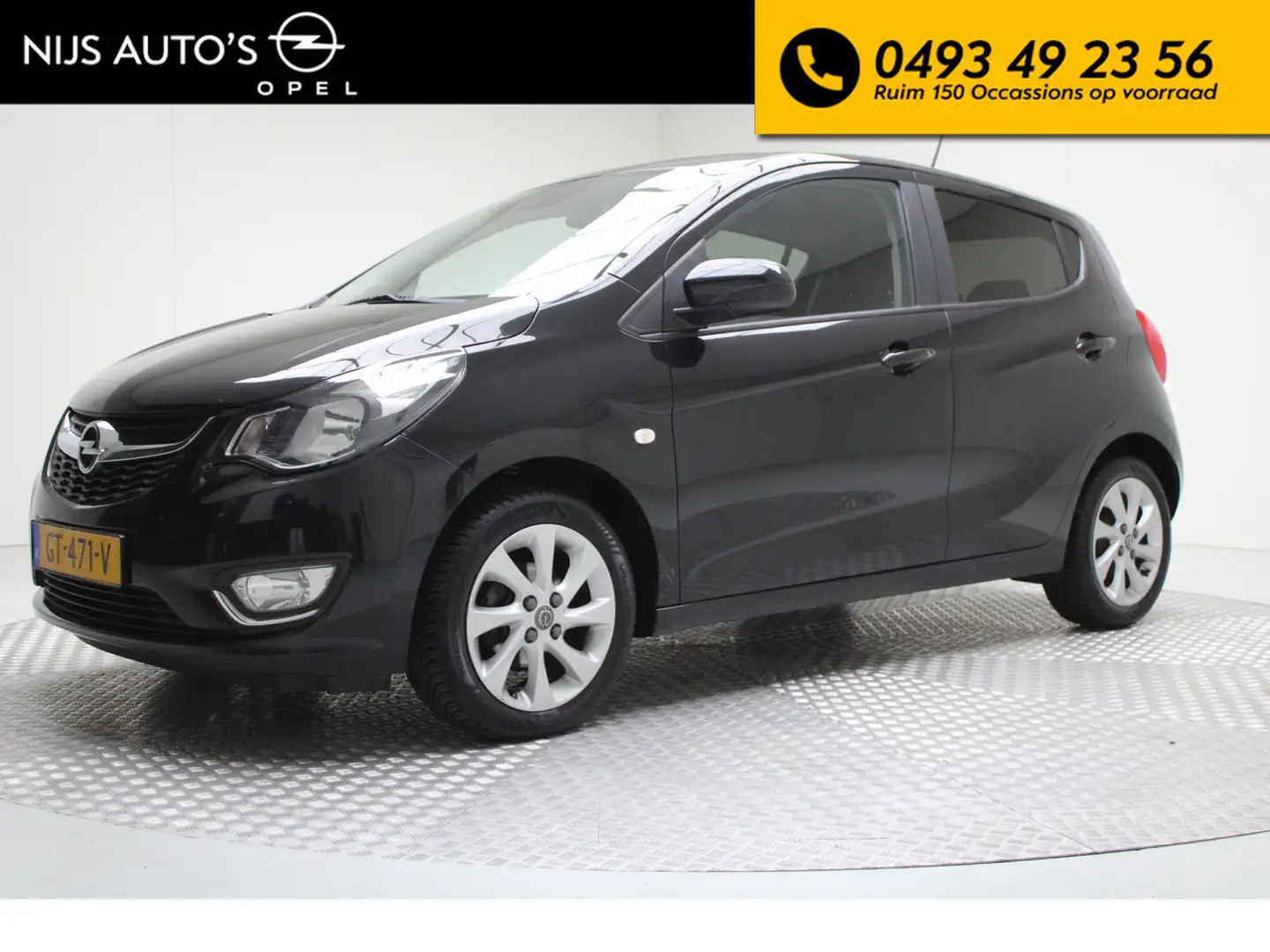 Opel Karl 1.0 ecoFLEX Cosmo | climate control | bluetooth te Zwart - 1