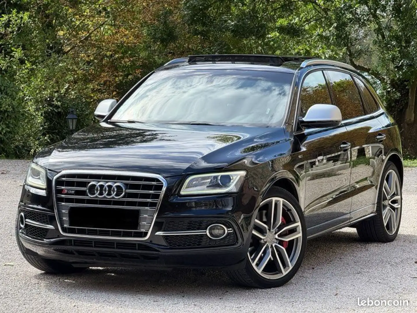 Audi SQ5 326cv S Line 12-2015 toit pano 14990Euro Schwarz - 1