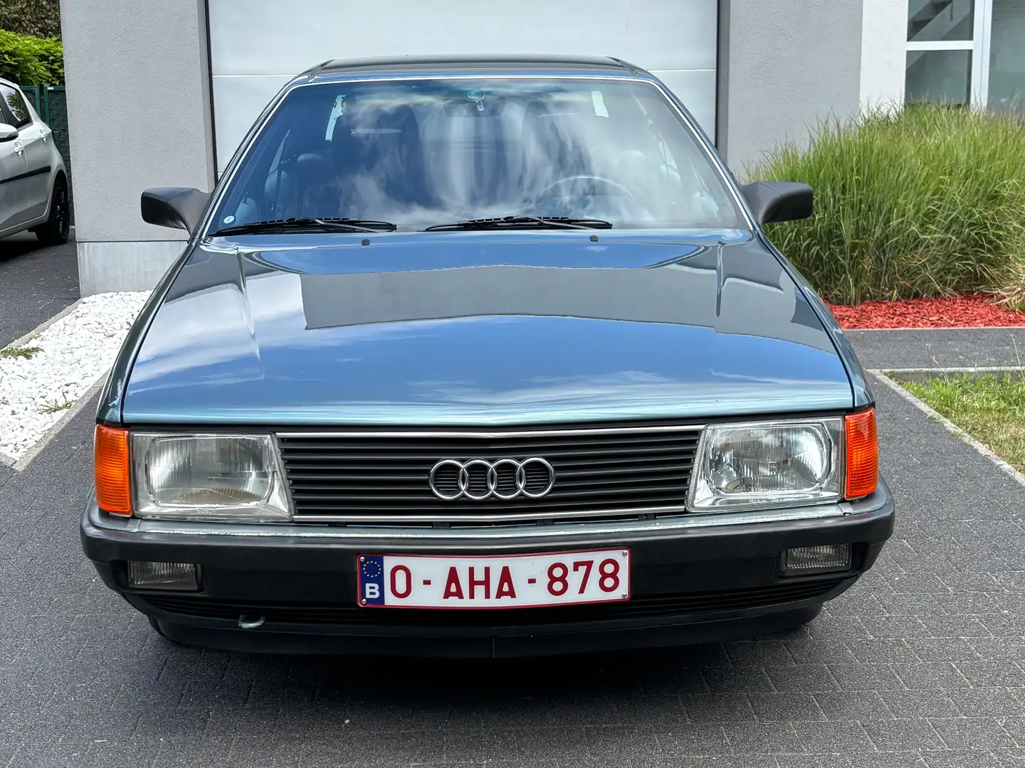 Audi 100 100 CS Bleu - 1