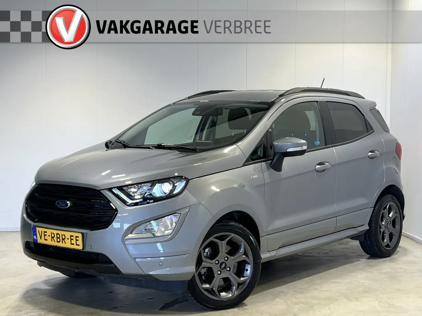 Ford EcoSport 1.0 EcoBoost ST-Line | Navigatie/Android/Apple Car Zilver - 1