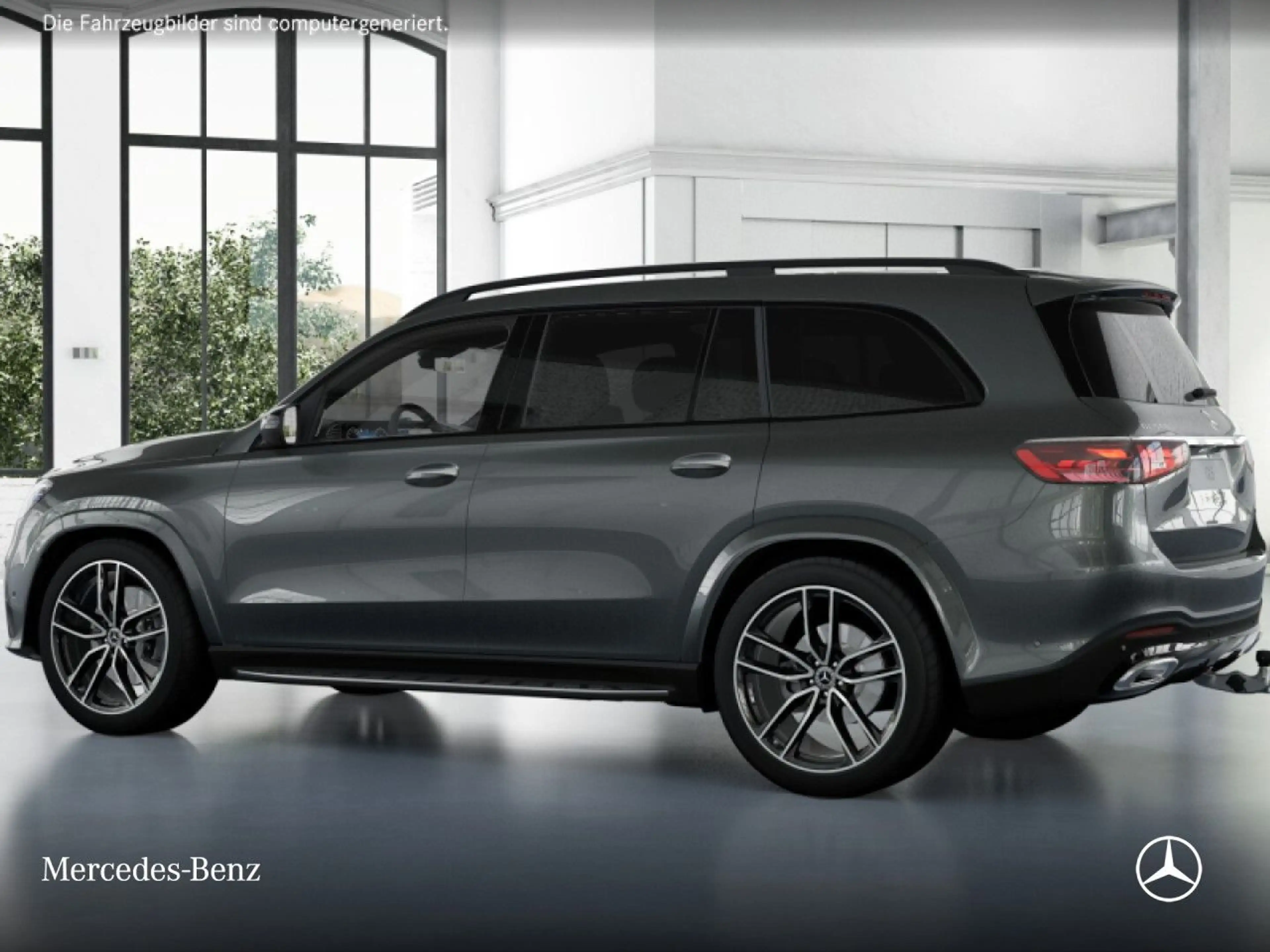 Mercedes-Benz GLS 580 4M AMG+NIGHT+PANO+360+AHK+MULTIBEAM+STHZG — photo 14