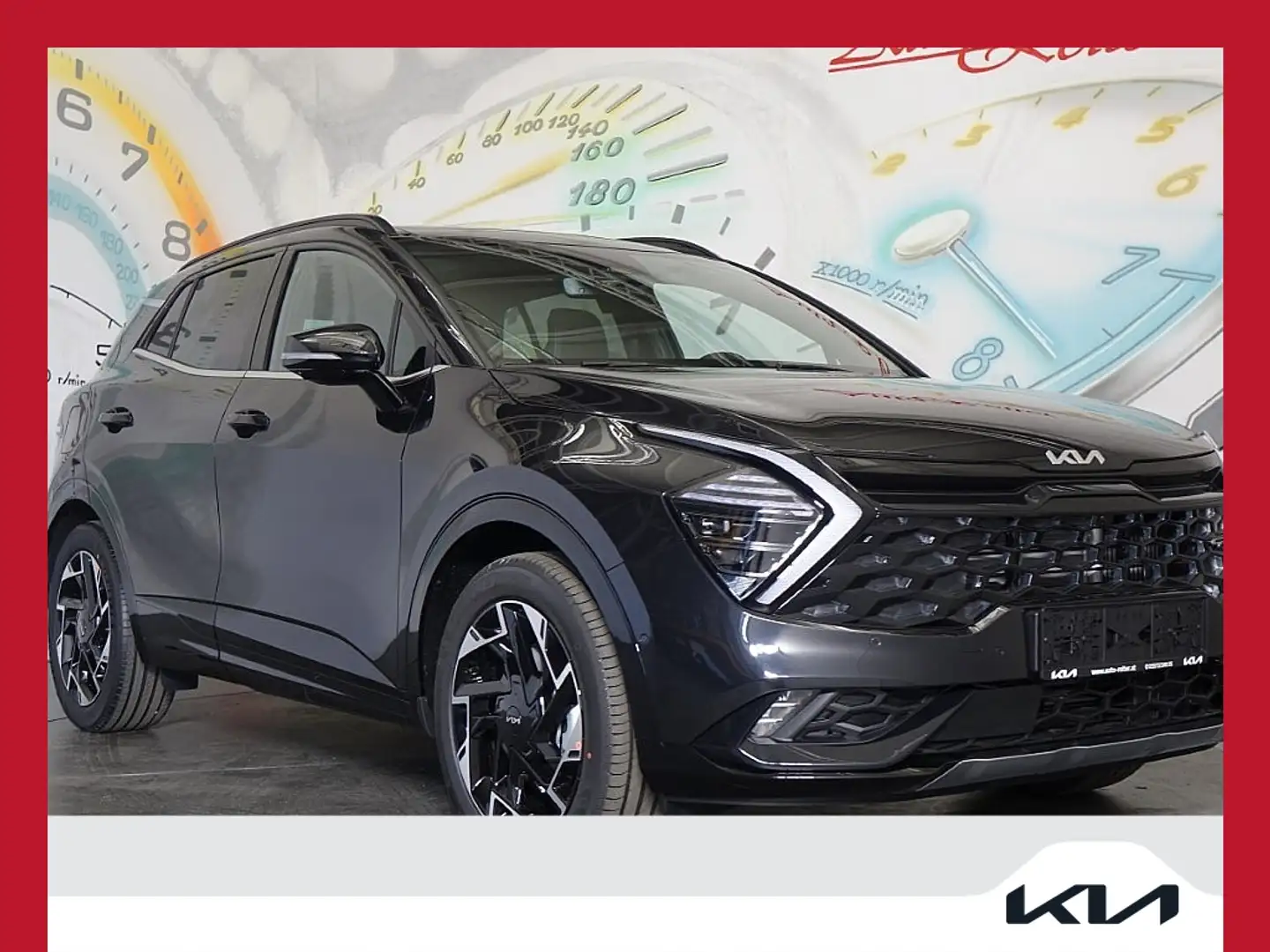 Kia Sportage 1,6 TGDI PHEV AWD GT-Line Aut. *VOLLAUSSTATTUNG!* Schwarz - 1
