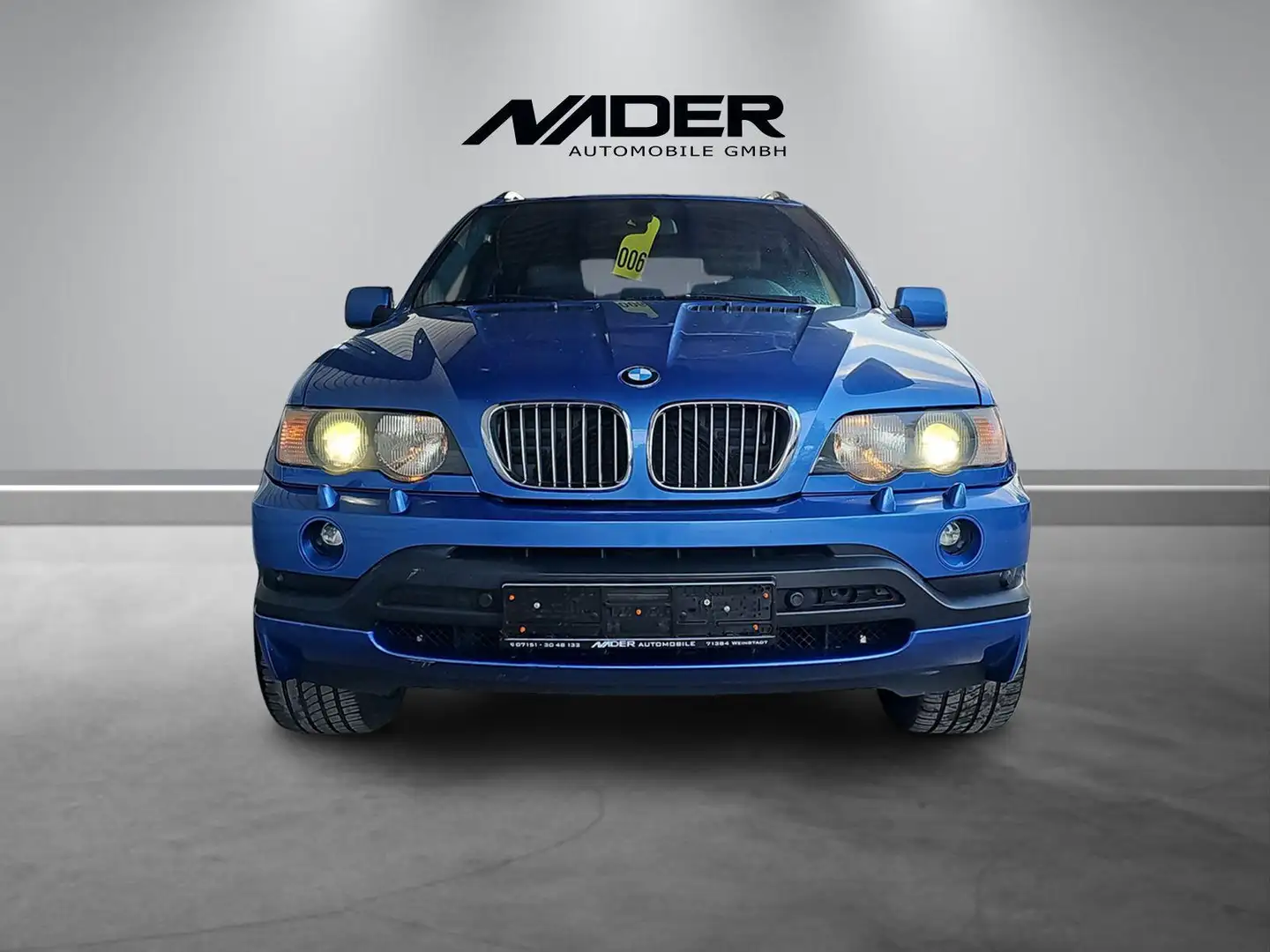 BMW X5 4.6is Automatic 4.6 V8 32V Motorschaden Niebieski - 2