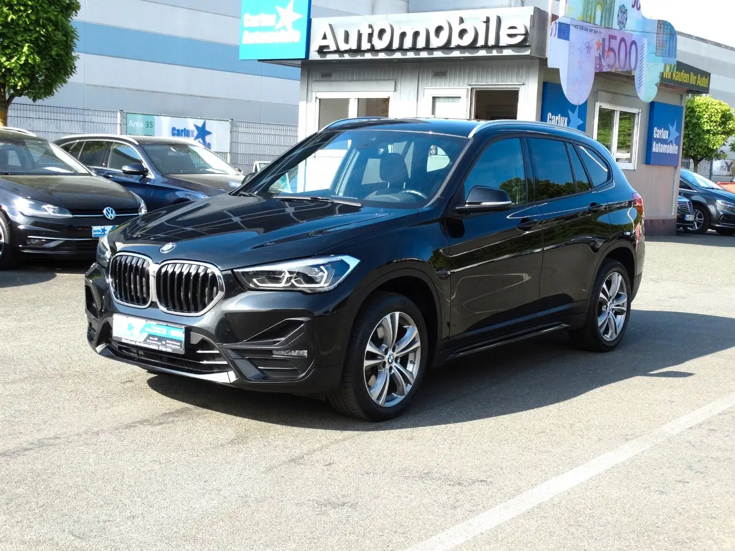 BMW X1 -xDrive-20d-190Ps-Aut.*Sport-Line*Navi*AHK*LED Noir - 1