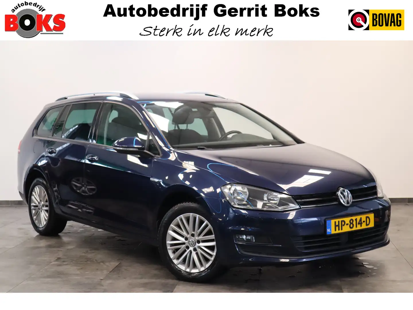 Volkswagen Golf Variant 1.4 TSI Highline Cruise/Climate LMV PDC Automaat Blauw - 1