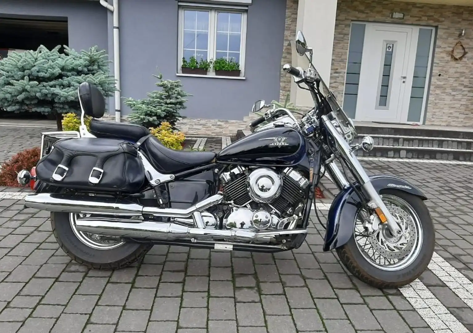 Yamaha XVS 650 Albastru - 1