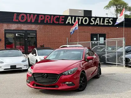 Red 2018 Mazda MAZDA3 Sedan  Automatic