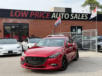 Red 2018 Mazda MAZDA3 Sedan  Automatic