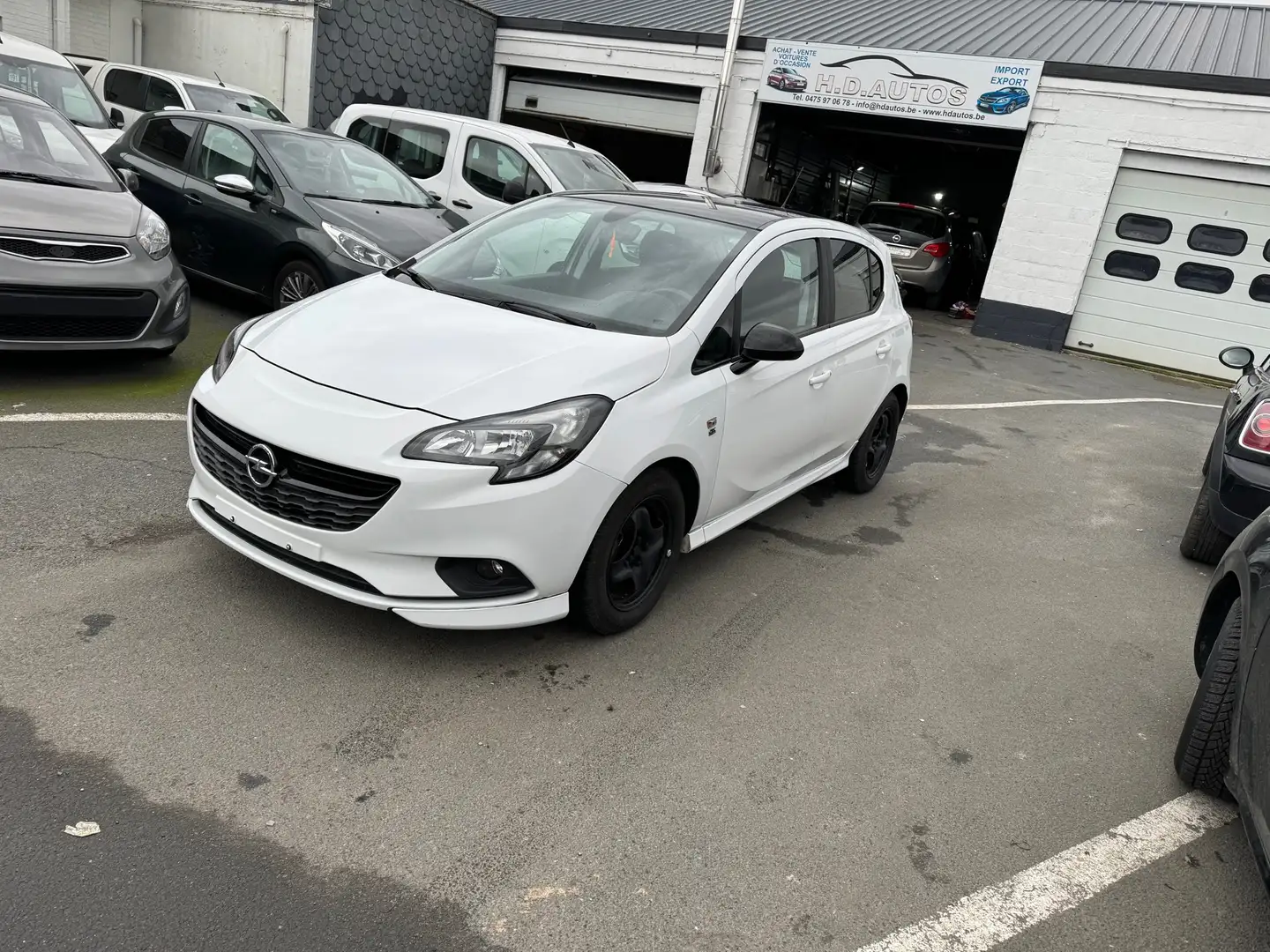 Opel Corsa 1.2i Black Edition Weiß - 2