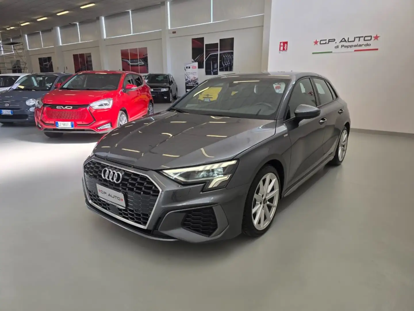 Audi A3 SPB 35 TDI S tronic S line edition Grau - 1