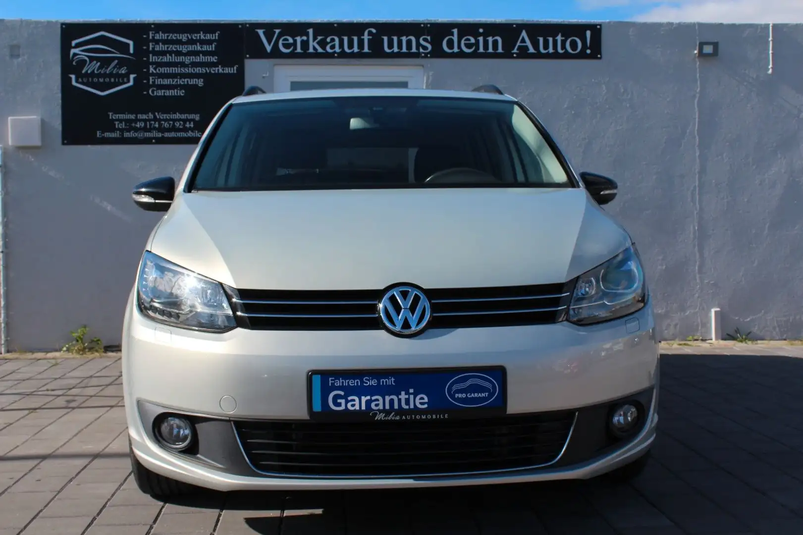 Volkswagen Touran Match 2,0 TDI BMT ,NAVI,XENON,AHK Srebrny - 1