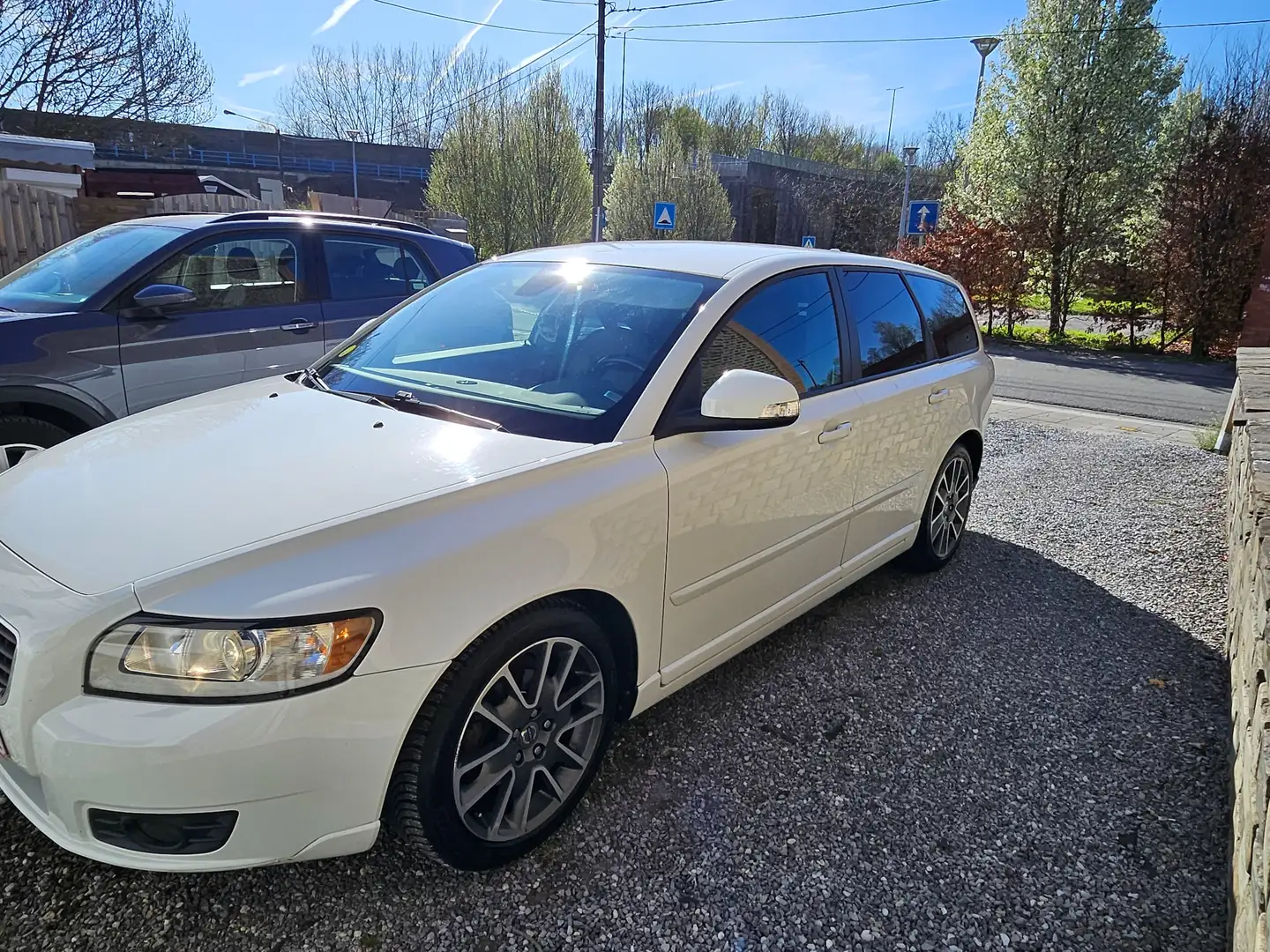 Volvo V50 V50 1.6 D DRIVe Start/Stop R-design Blanco - 1