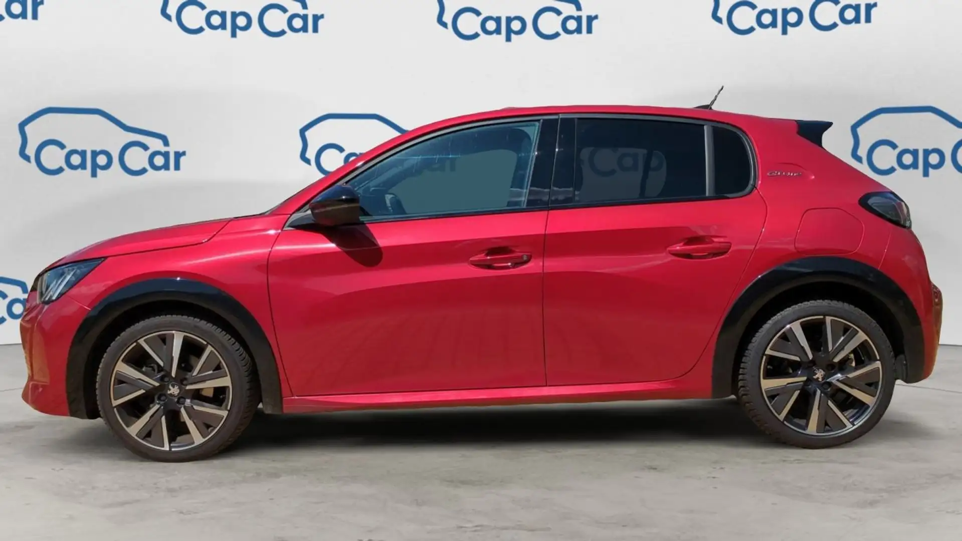 Peugeot 208 II 1.2 PureTech 100 EAT8 GT - Première main Automa Rouge - 2
