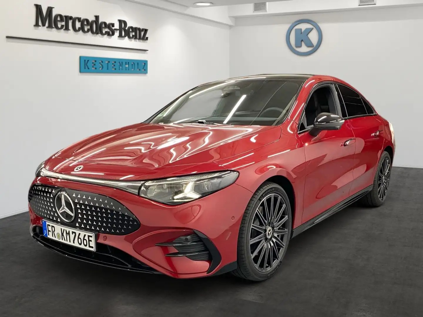 Mercedes-Benz CLA 250 EQ AMG+NIGHT+PANO+HANDS-FREE+MULTI+DISTR Rot - 2