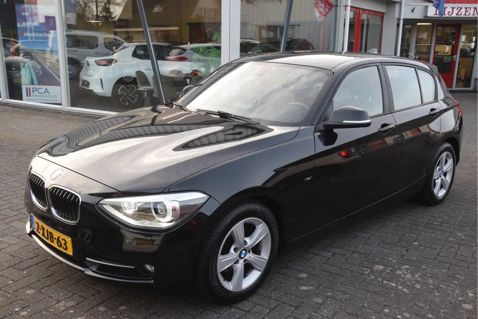 BMW 114 1-serie 114i EDE Corporate Lease Edition Leer | Na Negro - 2
