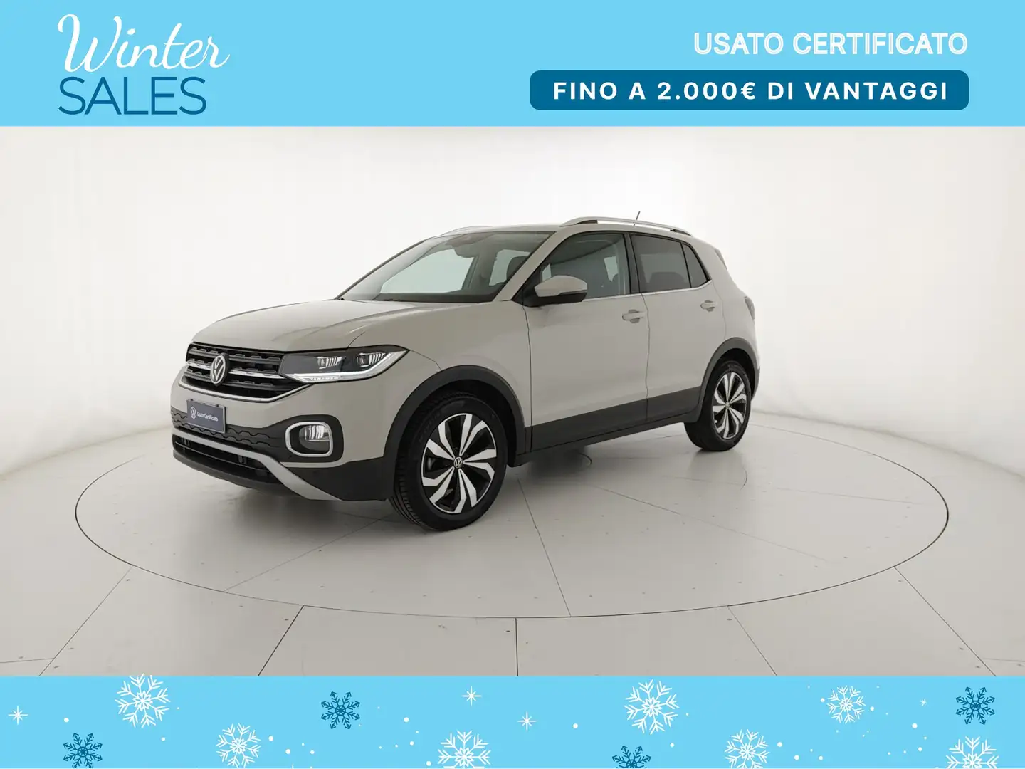 Volkswagen T-Cross 1.0 TSI Advanced 110 CV DSG Grigio - 1