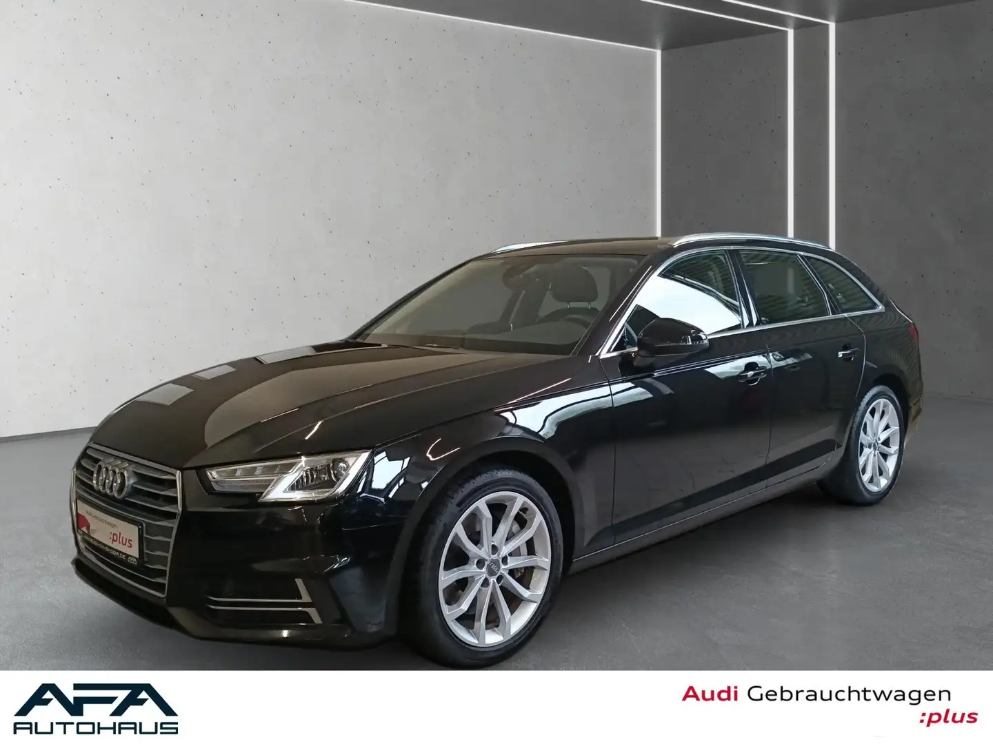 Audi A4 Avant 45 TFSI Sport S tronic AHK*Navi*VC*GRA*SHZ Zwart - 1