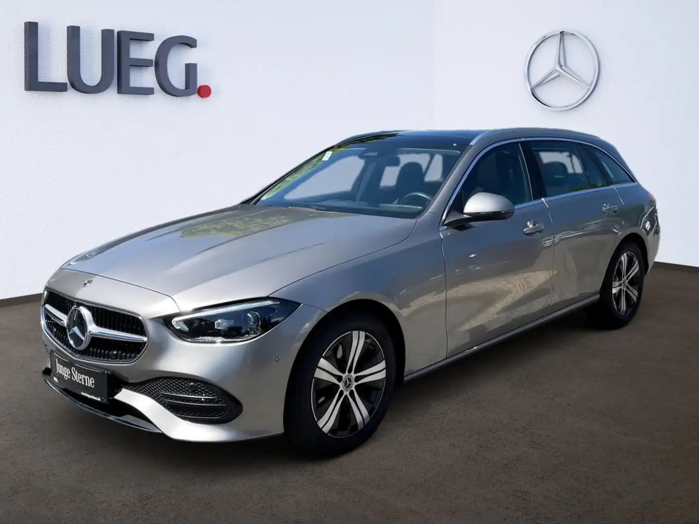 Mercedes-Benz C 200 T AVANTGARDE-ADVANCED+PANODACH+DISTRONIC Silber - 2
