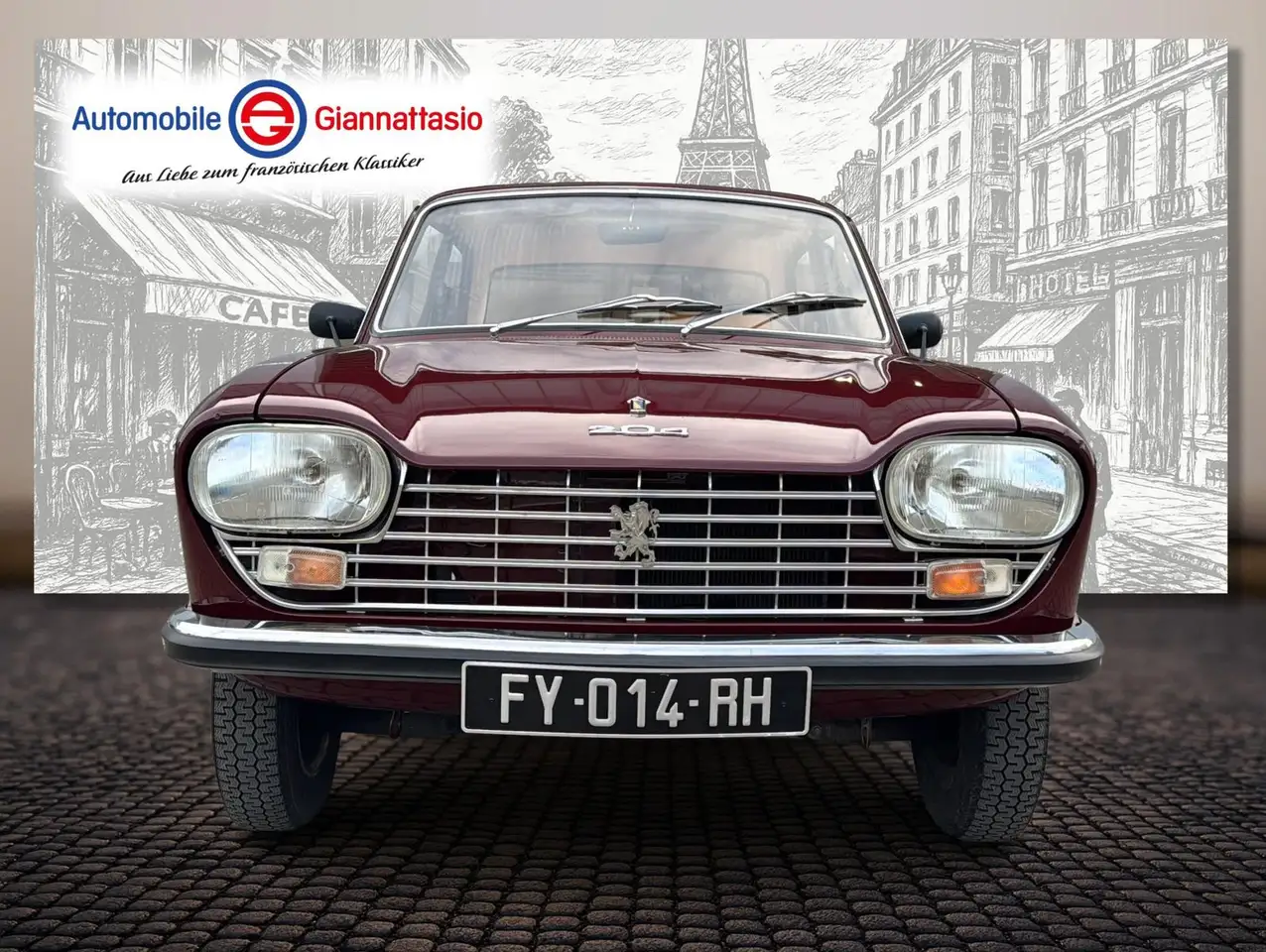 Peugeot 204 2.Hand*Schiebedach*original 51270km*TOP, foto 5
