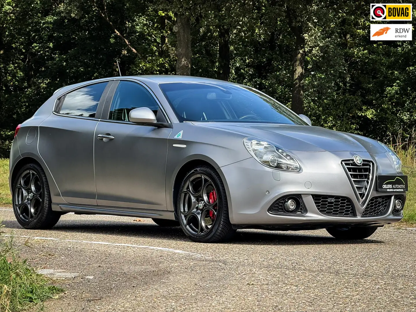 Alfa Romeo Giulietta 1.7 TBi Quadrifoglio Verde | Matt grijs | Bose | L Grijs - 1