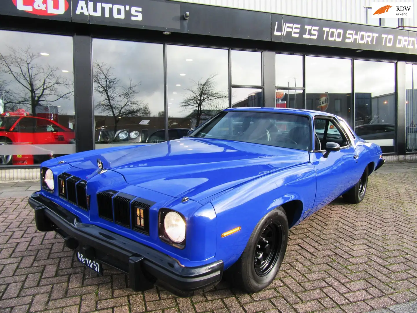 Pontiac Sonstige Le Mans 5.7 Grand Le Mans V8 1975 NIEUW GEBOUWD Blau - 1