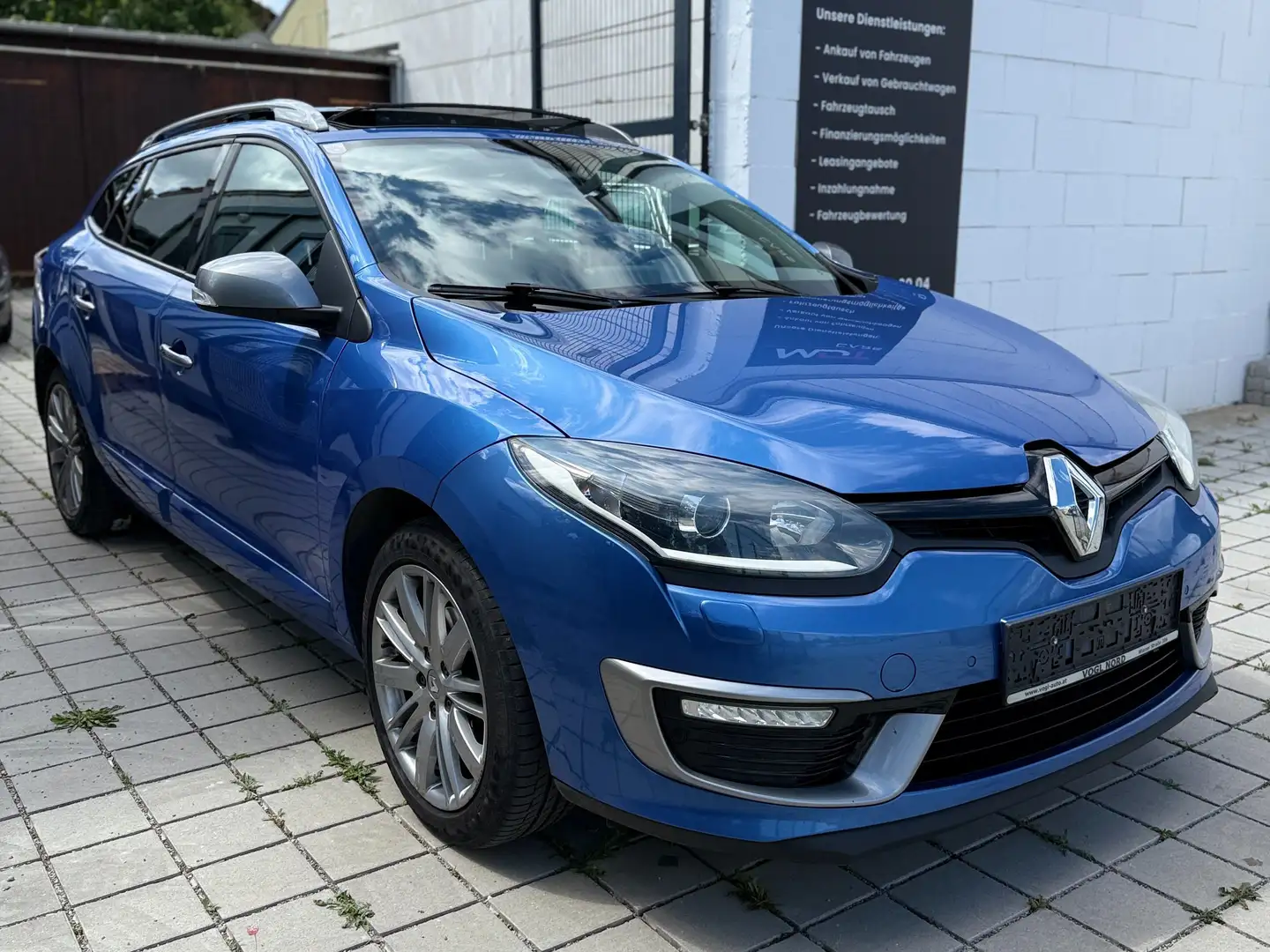 Renault Megane Authentique|GT-Line|Pano|LDA|BOSE|TOMTOM|SZHZG| Bleu - 2