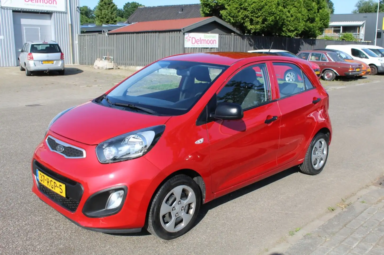 Kia Picanto Kia Picanto 1.0 CVVT Airco Rood - 1