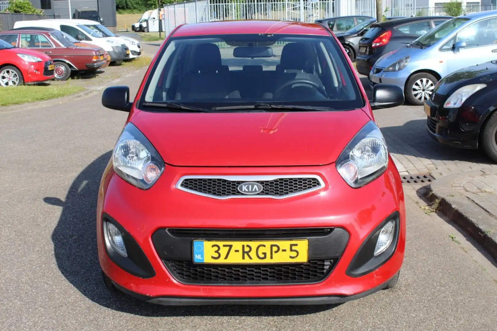 Kia Picanto Kia Picanto 1.0 CVVT Airco Rood - 2