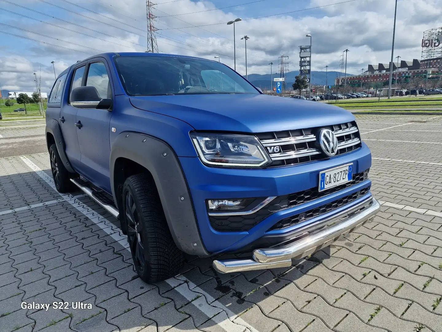 Volkswagen Amarok DC 3.0 V6 tdi Aventura 4motion perm. 258cv auto Bleu - 1