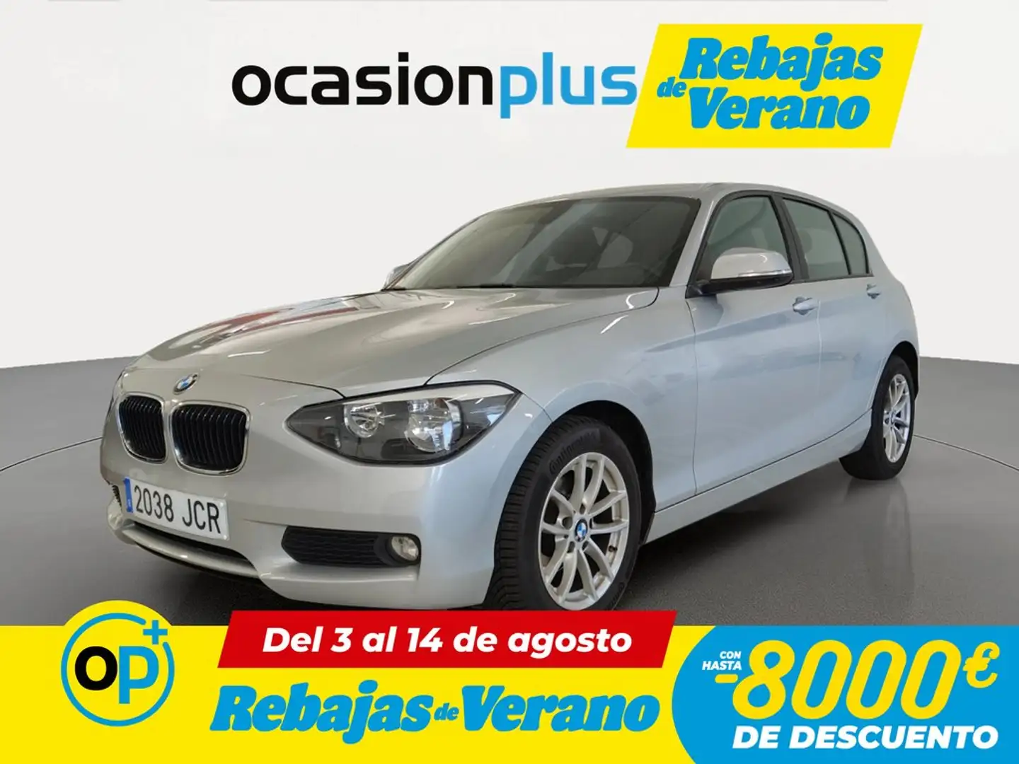 BMW 116 116d Gris - 1