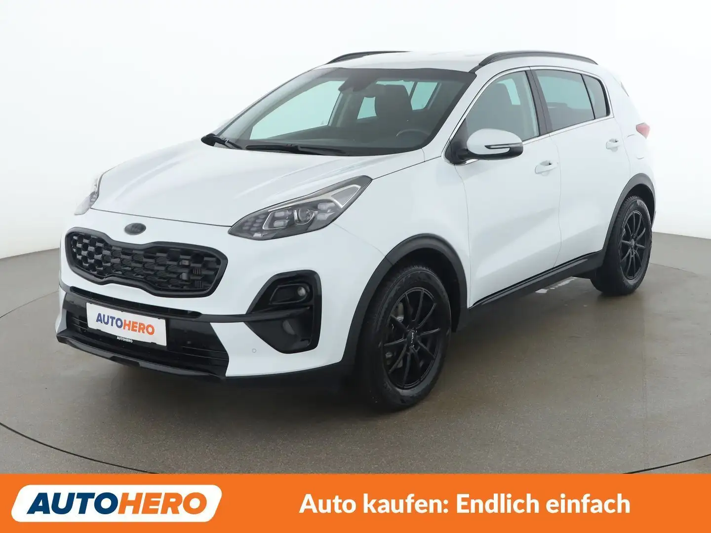 Kia Sportage 1.6 CRDi Mild-Hybrid Black Edition 4WD Weiß - 1