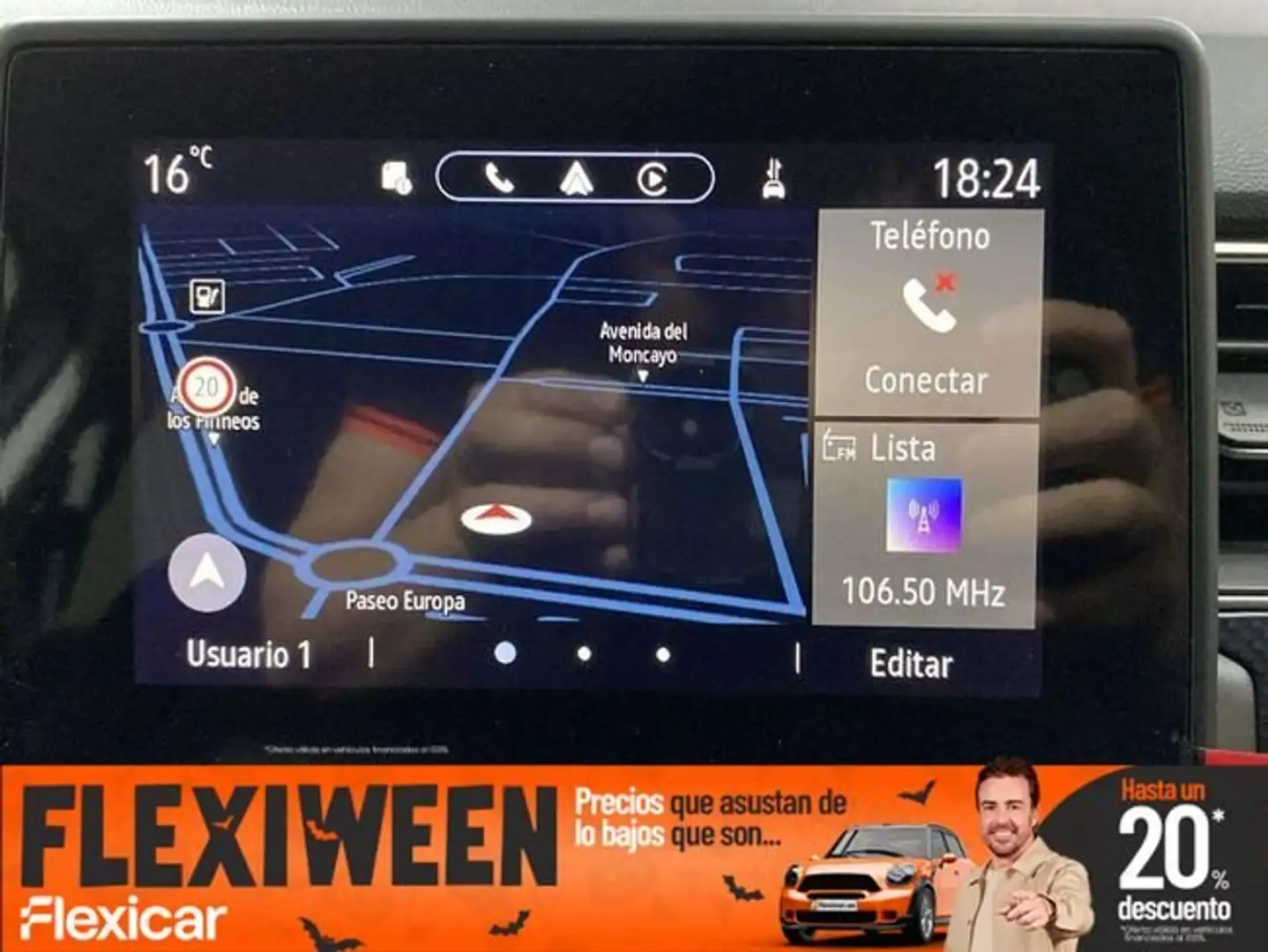 Renault Arkana Techno TCe 103kW(140CV) EDC mild hybrid Negro - 1