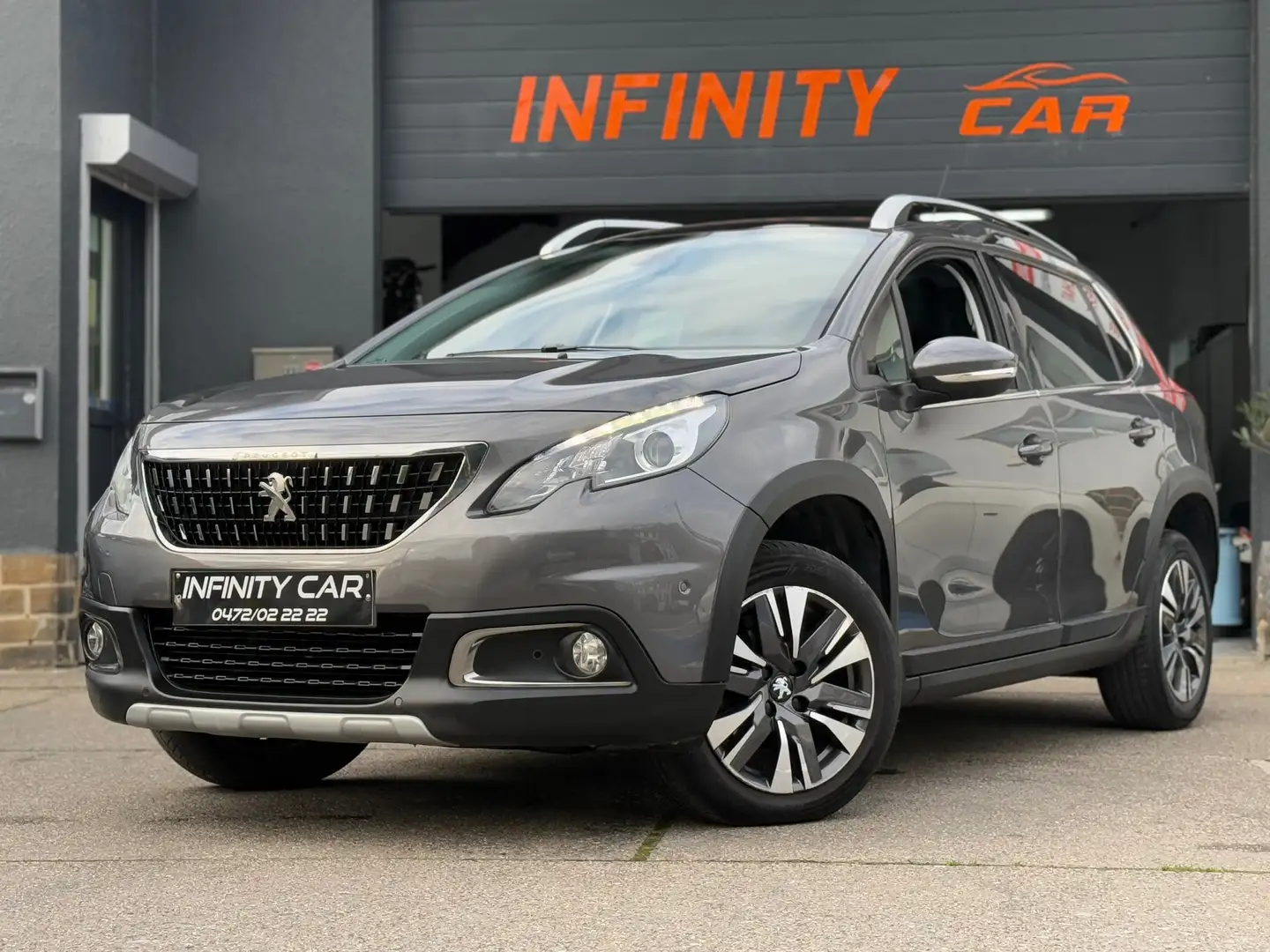 Peugeot 2008 2008 1.6 BlueHDi Access Gris - 2