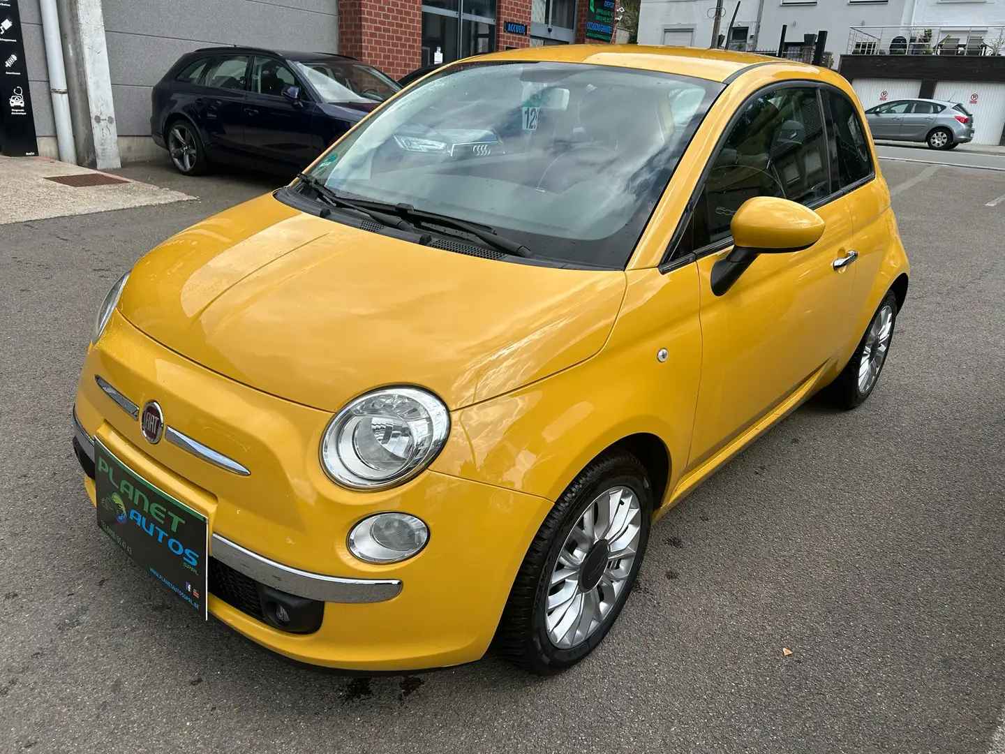 Fiat 500 1.2i 3 PORTES AIRCO GARANTIE 12 MOIS Jaune - 1
